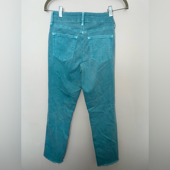 NYDJ Turquoise Sheri Ankle skinny jean - Picture 2 of 4